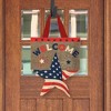 Briarwood Lane Summer 4th of July Door Hanger 18x12 American Star Burlap For 4th of July Door Hanger - 2 of 3