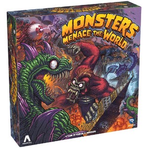 Renegade Games Monsters Menace the World – Strategy Board Game, 2-4 Players, 14+ - 1 of 4