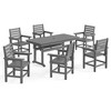 Arceso Patio Table and Chairs Set 7 Pieces, HDPS Weather Resistant Outdoor Dining Set, Square Outdoor Dining Table with 6 Patio Chairs - 4 of 4
