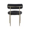 Meridian Furniture,Beacon Boucle Fabric Dining Chair, Set of 2 - 2 of 4