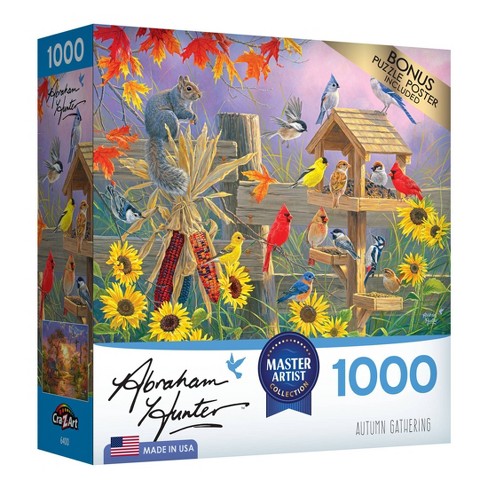 Abraham Hunter 1000pc Jigsaw Puzzle - Autumn Gathering - image 1 of 4