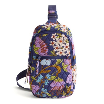 Vera Bradley Women's Outlet Cotton Essential Sling Backpack