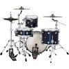 DW DWe Wireless Acoustic-Electronic Convertible 4-Piece Drum Set Bundle With 20" Bass Drum, Cymbals and Hardware Lacquer Custom Specialty Midnight - 2 of 4