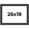 PosterPalooza | Traditional Black Picture Frame - UV Acrylic, Backing Board, Hanging Hardware Included - 2 of 4