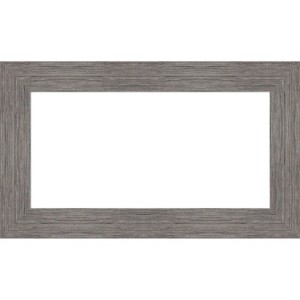 Amanti Art Pinstripe Plank Grey Framed Dry Erase Magnetic Board - 1 of 4