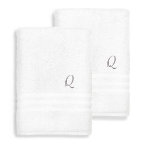 Linum Home Textiles 100% Turkish Cotton 2PC Denzi Bath Towel Set - 1 of 1