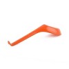 Unique Bargains Plastic Household Kitchen Restaurant Porridge Soup Spoon 5 Pcs Orange - 3 of 3