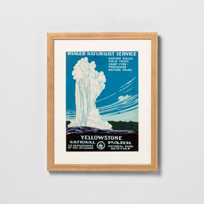 12" x 15" Yellowstone Framed Wall Art - Hearth & Hand™ with Magnolia