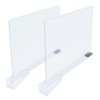 The Lakeside Collection Set of 2 Acrylic Shelf Dividers 1 Pieces - 2 of 4