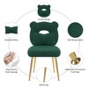 Chic Cute Accent Chair with an Upholstery and Butterfly Pillows for Cozy Elegance - 4 of 4