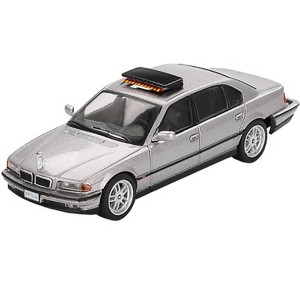 BMW 750IL Gray Metallic 007 James Bond "Tomorrow Never Dies" (1997) Movie Limited Edition 1/64 Diecast Model Car by Mini GT - 1 of 1