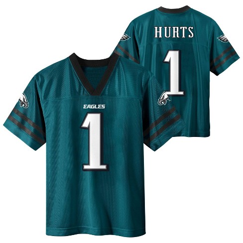 Nfl Philadelphia Eagles Boys Short Sleeve Jalen Hurts Jersey Xs Target