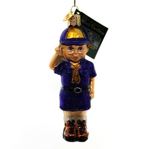 Old World Christmas 4.5 Inch Lil' Scout Scouting Youth Movement Tree Ornaments - 1 of 2