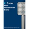 Cobbe Filtered Shower Head with Handheld, High Pressure 6 Spray Mode Showerhead, Water Softener Filters Beads for Hard Water, Brushed Nickel - 2 of 4