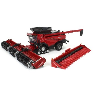 ERTL 1/64 Case IH AF11 Combine with Tracks, 2024 Farm Show Prestige Collection 44352 - 1 of 4