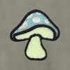Dalix Mushroom Glow in the Dark Embroidered Zip Hoodie Fleece Fungi Long Sleeve Pocket Warm Soft Mens - 2 of 4