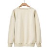 Plus Size Sweatshirts Faith over Fear Crew Neck Tops with Long Sleeve Funny Sayings Pullover Sweat Shirts Plus Size Slogan Tops - 2 of 2