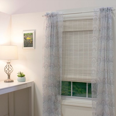 Radiance Bayshore Cordless White Roman Shade