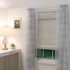 Radiance Bayshore Cordless White Roman Shade - 1 of 4