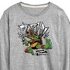Boys' - Teenage Mutant Ninja Turtles - Raphael Going In Loud Long Sleeve Graphic T-Shirt - 2 of 4