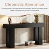 MAYEERTY 63" Wooden Console Table, Farmhouse 2-Tier Sofa Table Entryway Table - 4 of 4