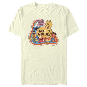Men's Sesame Street Go for the Gold T-Shirt - 1 of 4