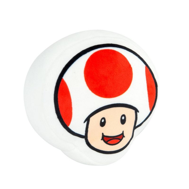 Nintendo Club Mocchi Mocchi- Super Mario Junior 6 inch Plush - Toad, 4 of 5