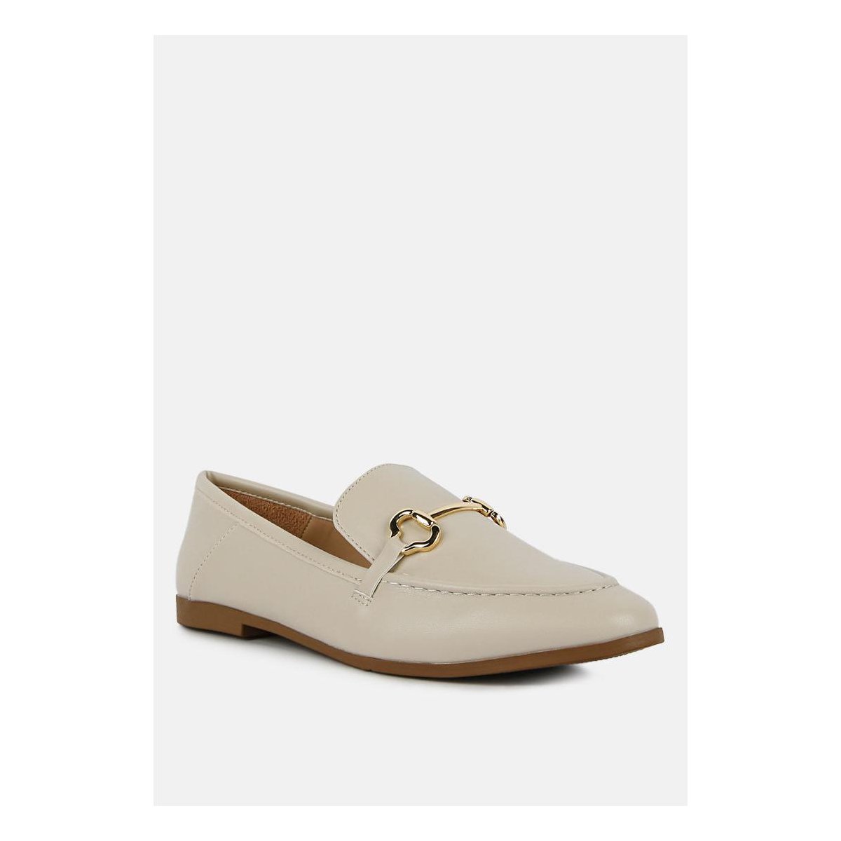 Женские туфли London Rag Womens Maurice Semi Casual Faux Leather Loafers 9 — фото 2