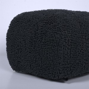 OUTSUPPLY Bean Bag Seats, Plush Microfiber Square Ottoman, Stylish Accent Seat - 1 of 4