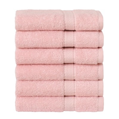 Linum Home Textiles 100% Turkish Cotton Sinemis Terry Washcloths (Set of 6)