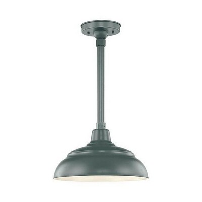Millennium Lighting R Series 1 - Light Pendant in  Satin Green