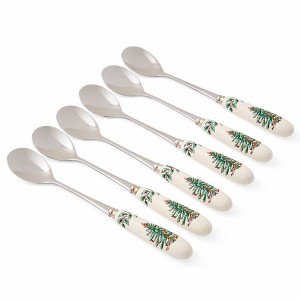 Spode Christmas Tree Teaspoons, Set of 6,6" - 1 of 4