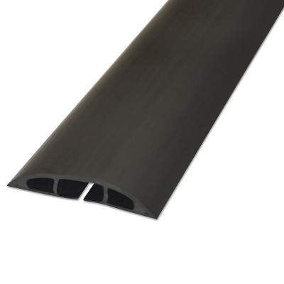 D-line Medium-duty Floor Cable Cover 2 3/4 X 1/2 X 6 Ft Black Fc68b : Target