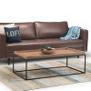 47" Avila Tray Top Coffee Table Natural Acacia - WyndenHall: Sturdy Mid Century Modern Design - 2 of 4