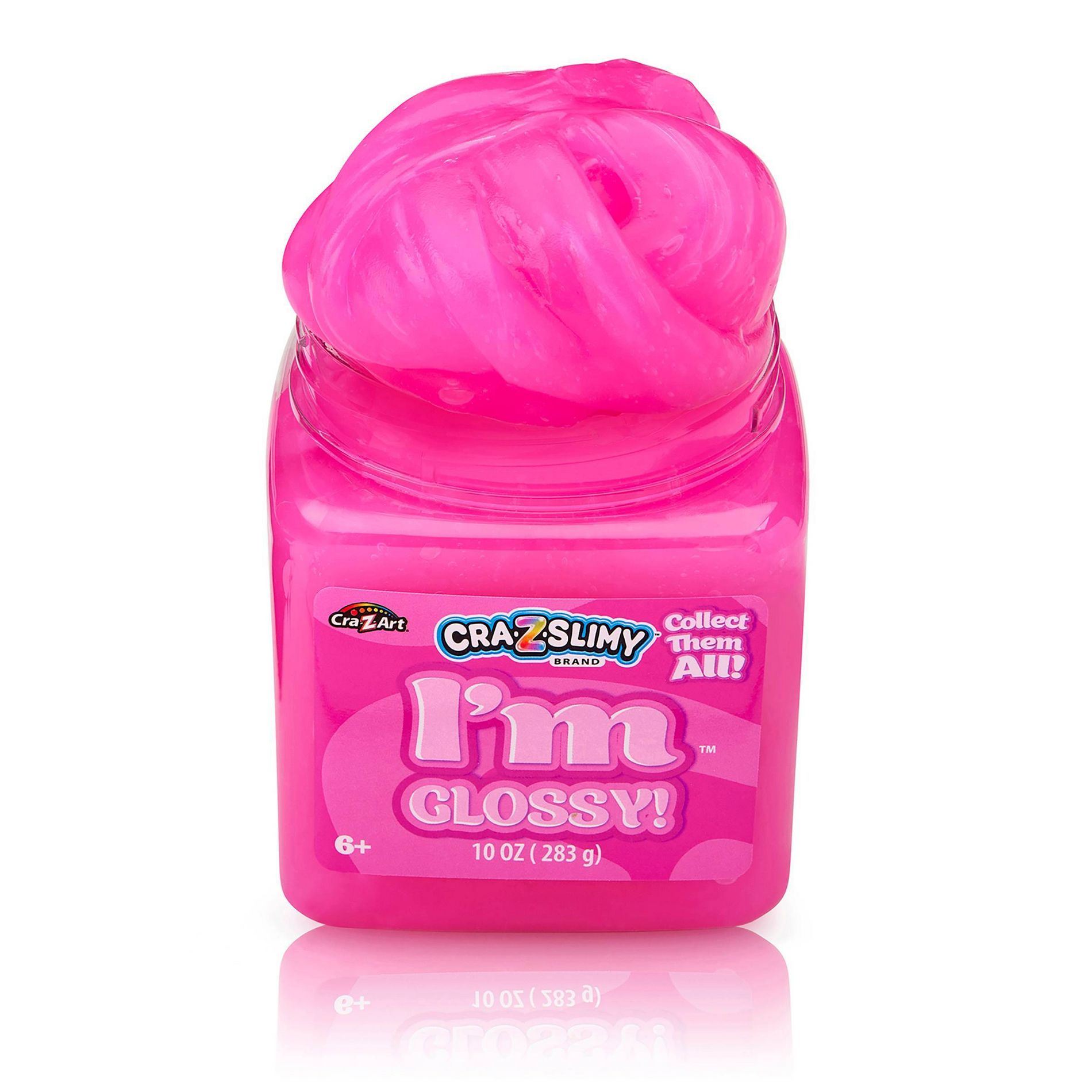 Cra-Z-Slimy I’m Glossy Pink Slime Jar 7.8oz
