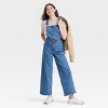 Women's Denim Sailor Overalls - Universal Thread™ - image 3 of 3