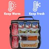 OPUX Large Insulated Lunch Bag Men Women, Leakproof Thermal Reusable Soft Cooler Tote Work School Adult Kid Boy Girl - 2 of 4