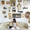 Sussexhome This Is Our Happy Place Metal Wall Art - 5-Pieces Wall Decor for Home Office Living Room - 3 of 4