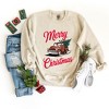 Simply Sage Market Women's Graphic Sweatshirt Christmas Leopard Truck - 3 of 4