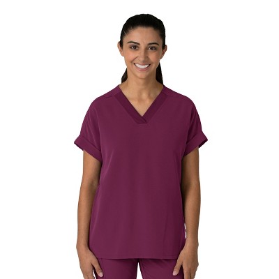 Wink Nova Women's Drop Shoulder Boxy Scrub Top