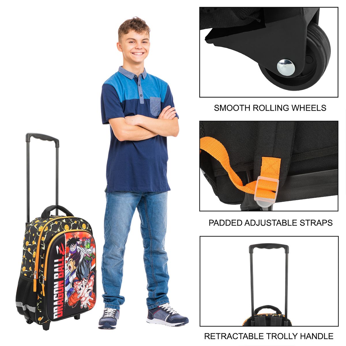 Youth 16" Rolling Backpack - thumbnail 10