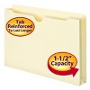 Smead File Jacket, Reinforced Tab, 1-1/2" Expansion, Legal Size, Manila, 50 per Box (76540) - 2 of 4