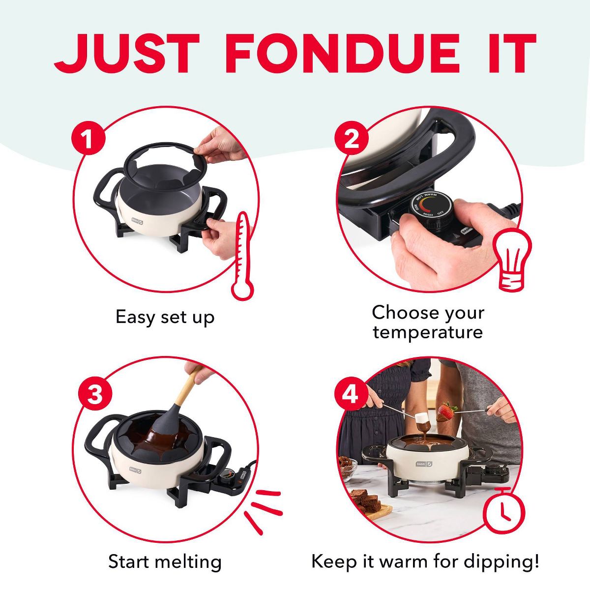 Dash Fondue Maker - thumbnail 6
