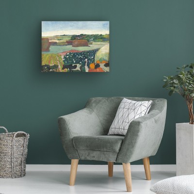 Paul Gauguin Farm Landscape Canvas Art 35x47