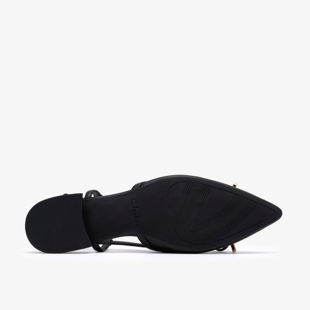 Обувь Clarks Womens Sensa 15 Bow Black Leather Shoes 6 Medium — фото 3