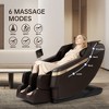 REALRELAX BASIC-series-02 Full Body Zero Gravity with Shiatsu Massage Chair,Brown - 2 of 4