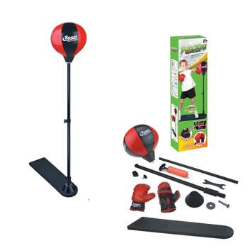 Insten Punching Bag Boxing Set with Gloves, Pump & Adjustable Stand, Sports Playset for Kids