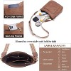 Crossbody Bags for Women Trendy Vegan Leather Hobo Handbags Fashion Shoulder Purse - 3 of 4