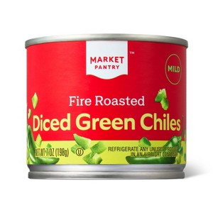 Mild Diced Green Chiles - 7oz - Market Pantry™ - 1 of 3