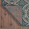 Oriental Weavers Latitude 609B3 Teal/ Grey Indoor/Outdoor Area Rug - 3'3" x 5' - 4 of 4